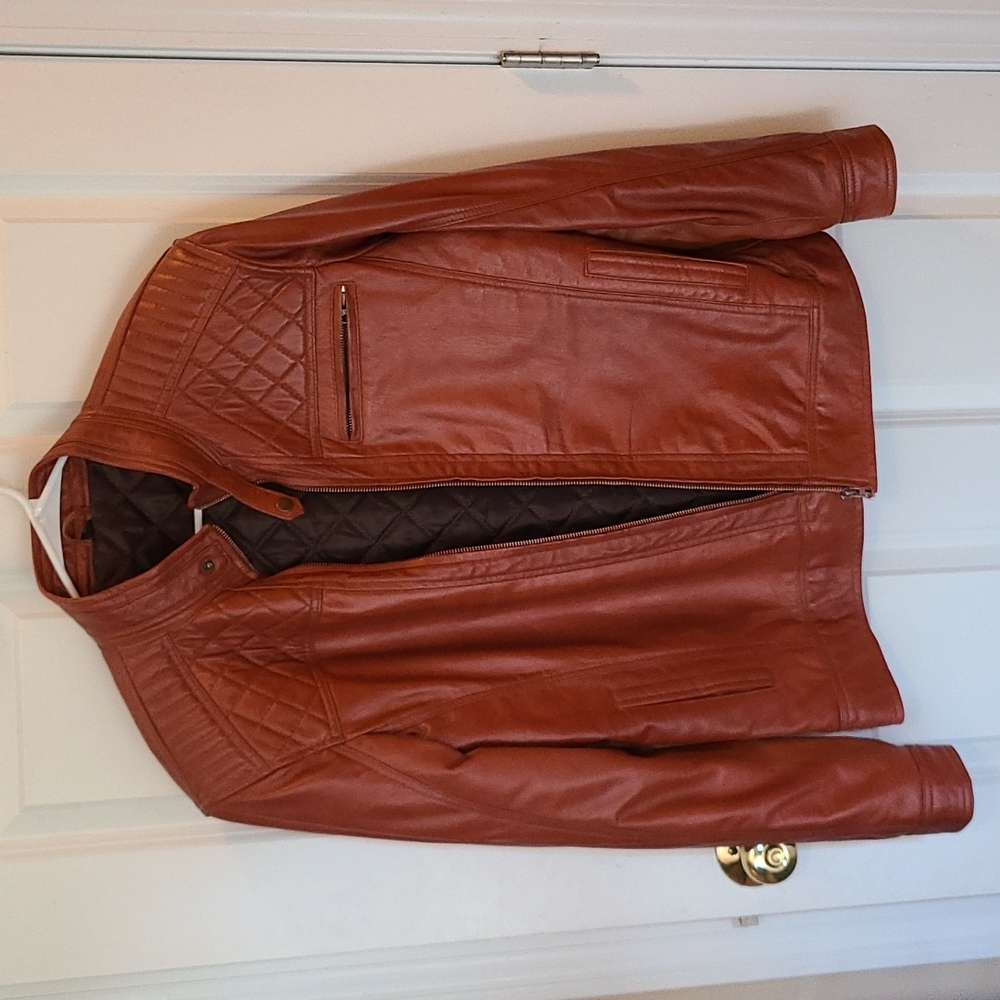 Leather jacket